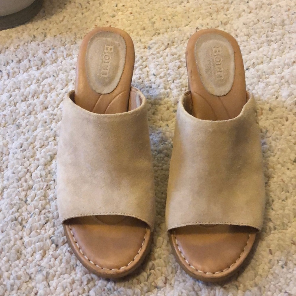 Born Slip On Block Heel
